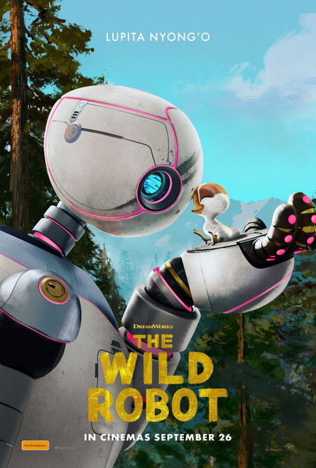 The Wild Robot (2024)_4 Poster Canvas Movie Film Print A0 A1 A2 A3 A4 A5 A6 Art