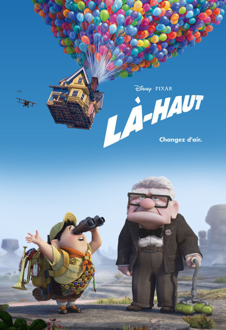 Up (2009)_7 Poster Canvas Movie Film Print A0 A1 A2 A3 A4 A5 A6 Art Wall Decorat