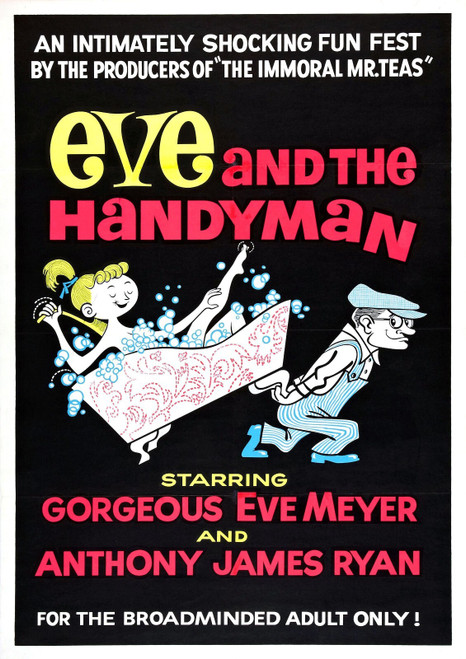 Eve And Handyman 02 Poster Canvas Movie Film Print A0 A1 A2 A3 A4 A5 A6 Art Wall