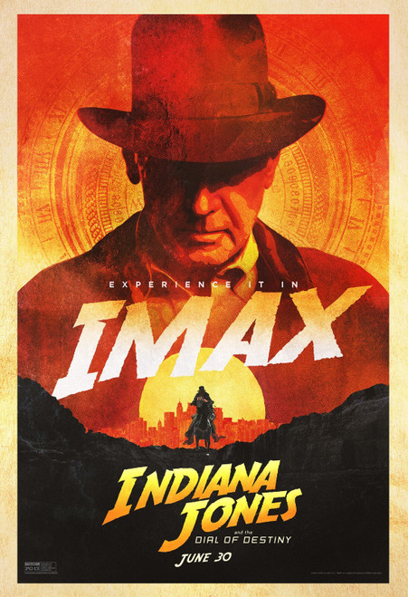 Indiana Jones And The Dial Of Destiny (9) Poster Canvas Movie Film Print A0 A1 A