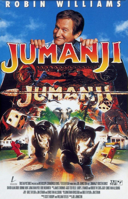 Jumanji (1995)_3 Poster Canvas Movie Film Print A0 A1 A2 A3 A4 A5 A6 Art Wall De