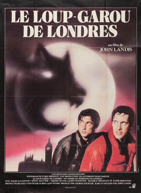 An American Werewolf in London (1981)_8 Movie Film Poster Canvas iconic design