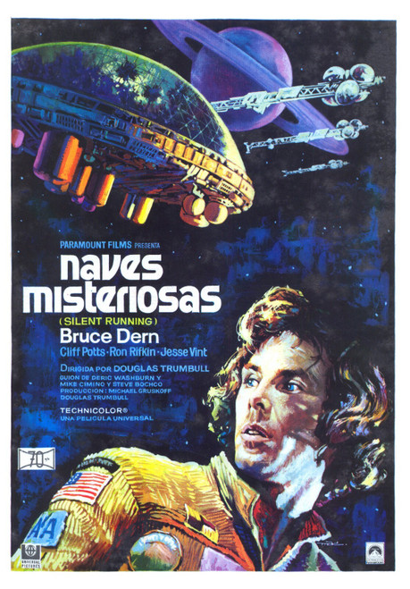 Silent Running 02 Poster Canvas Movie Film Print A0 A1 A2 A3 A4 A5 A6 Art Wall D