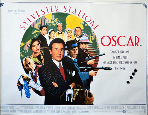 Oscar (1991)_2 Poster Canvas Movie Film Print A0 A1 A2 A3 A4 A5 A6 Art Wall Deco
