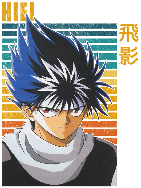 Hiei 9 Poster Canvas Fanmade Prints A0 A1 A2 A3 A4 A5 A6