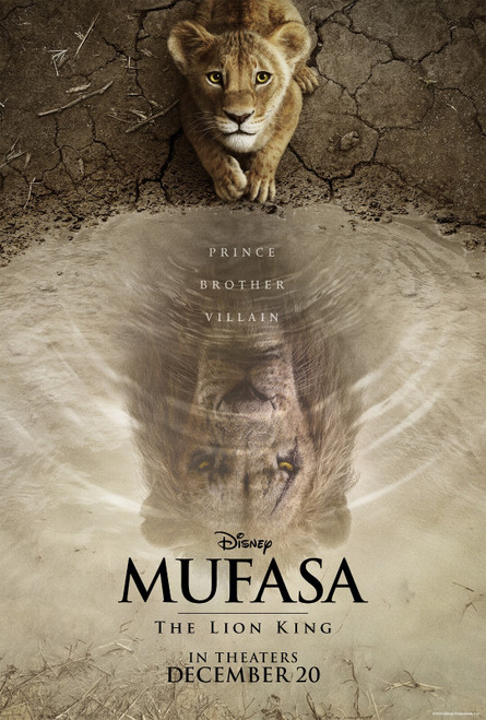 Mufasa_ The Lion King (2024)_2 Poster Canvas Movie Film Print A0 A1 A2 A3 A4 A5