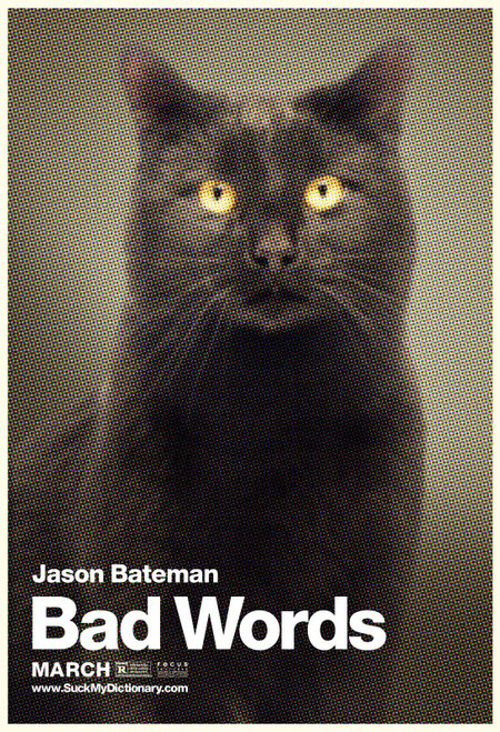 Bad Words (2014)_2 Movie Film Poster Canvas iconic design