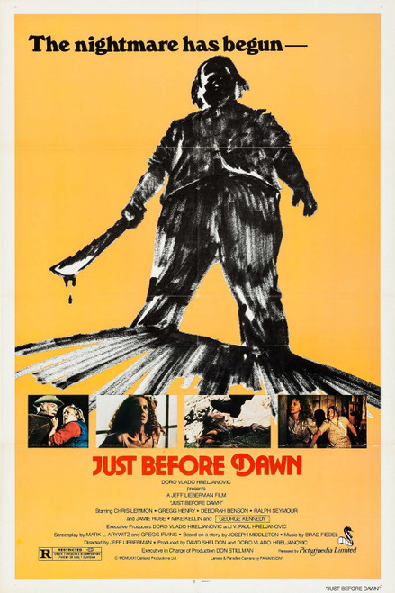 Just Before Dawn (1981)_0 Poster Canvas Movie Film Print A0 A1 A2 A3 A4 A5 A6 Ar