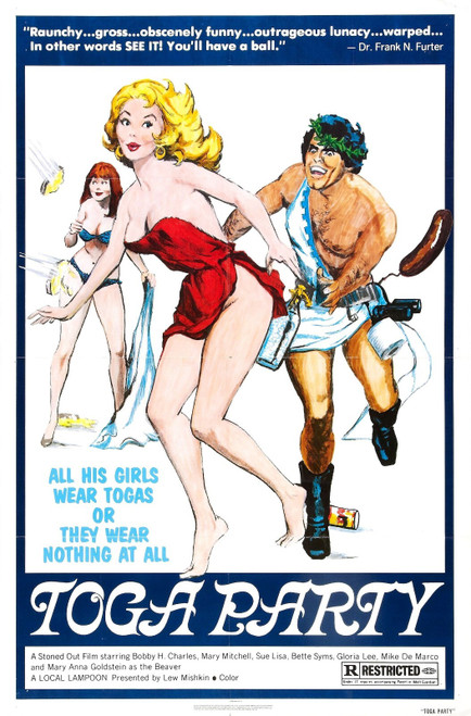 Toga Party (1977)_0 Poster Canvas Movie Film Print A0 A1 A2 A3 A4 A5 A6 Art Wall
