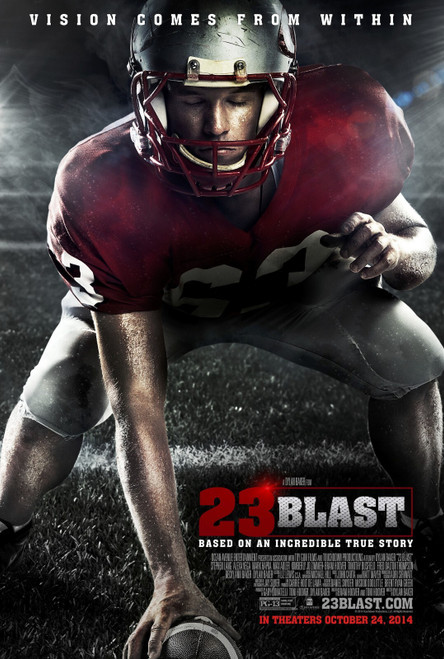 23 Blast (2014)_0 Movie Film Poster Canvas iconic design