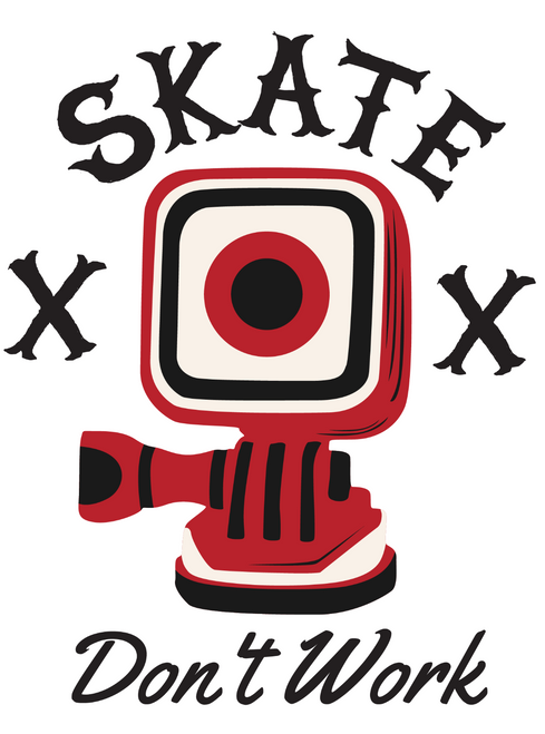Skate Dont Work Poster Canvas Movie Film Print A0 A1 A2 A3 A4 A5 A6 Art Wall Dec