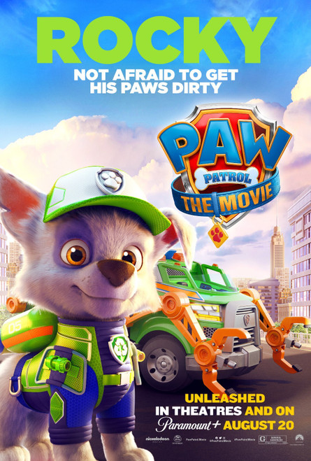 PAW Patrol_ The Movie (2021)_9 Poster Canvas Movie Film Print A0 A1 A2 A3 A4 A5
