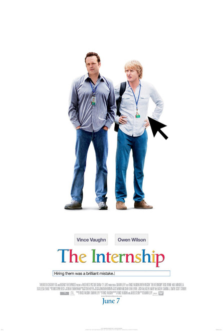 The Internship (2013)_1 Poster Canvas Movie Film Print A0 A1 A2 A3 A4 A5 A6 Art