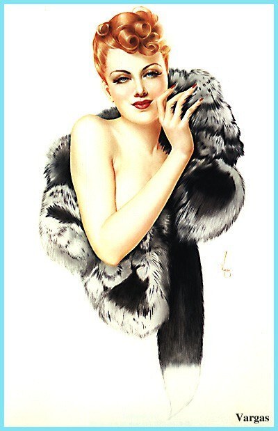 Alberto_Vargas_Pin-Up_Art_305 Art Gallery Poster Canvas Print Wall Decoration A0
