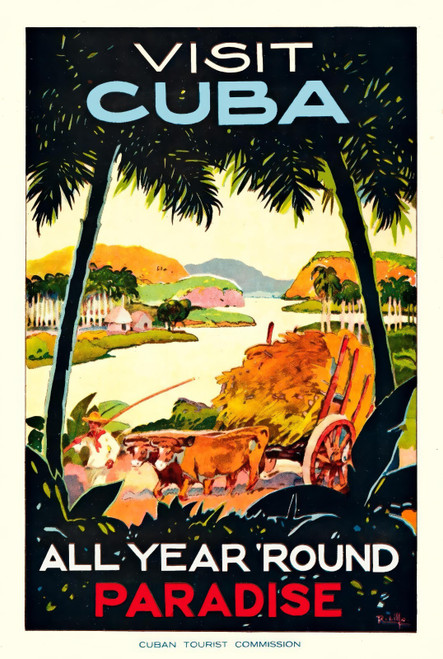 52934536896_LILLO, R. Visit Cuba, All Year Round Paradise, c. 1938-artofuniverse