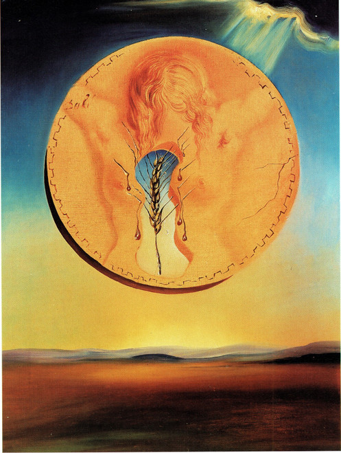 Salvador Dali - Fertility 1977 Poster Canvas Movie Film Print A0 A1 A2 A3 A4 A5