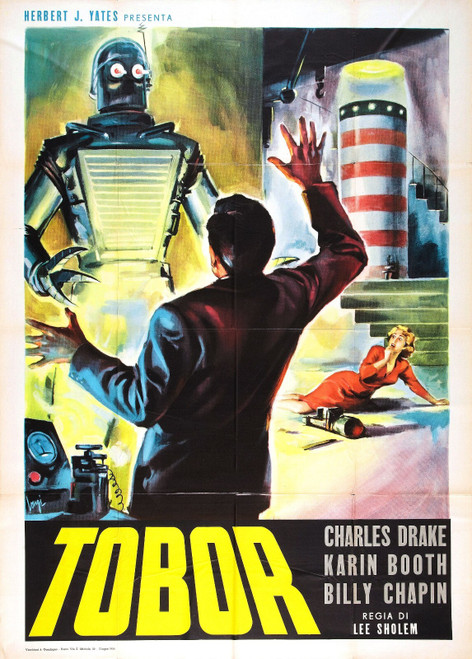 Tobor The Great 04 Poster Canvas Movie Film Print A0 A1 A2 A3 A4 A5 A6 Art Wall