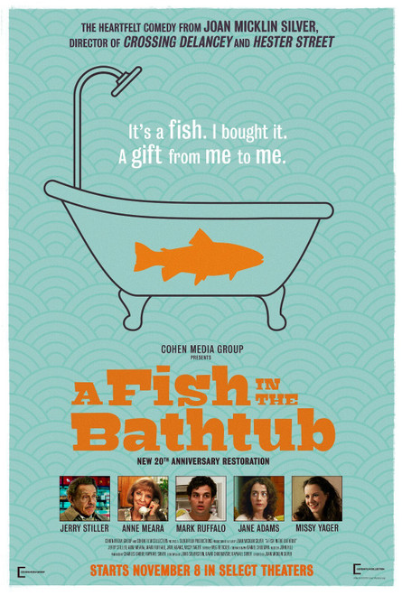 A Fish in the Bathtub (1999)_0 Movie Film Poster Canvas iconic design