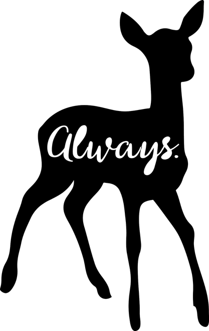 25_ Always Deer Poster Canvas Movie Film Print A0 A1 A2 A3 A4 A5 A6 Art Wall Dec
