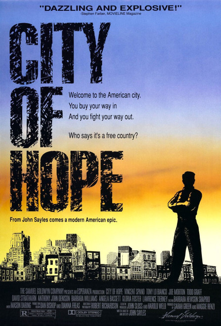 City of Hope (1991)_2 Movie Film Poster Canvas iconic design