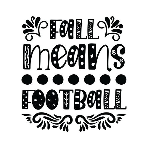 Fall Means Football-01 (5) Personalized Poster Canvas Print A0 A1 A2 A3 A4 A5 A6