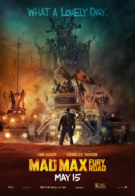 Mad Max Fury Road 1 Poster Canvas Print Art Painting Decor Reprint wall A0 A1 A2