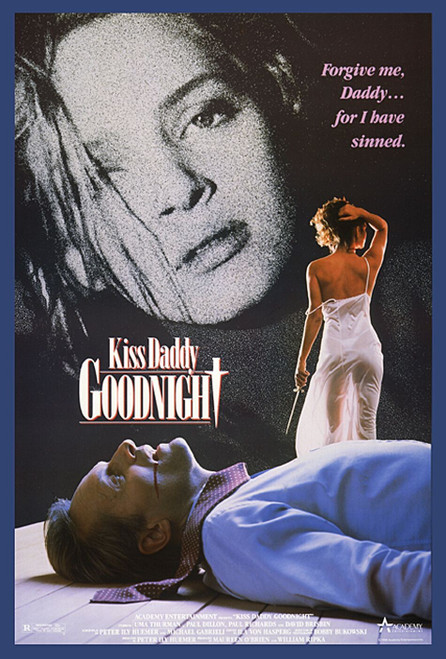 Kiss Daddy Goodnight (1988)_0 Poster Canvas Movie Film Print A0 A1 A2 A3 A4 A5 A