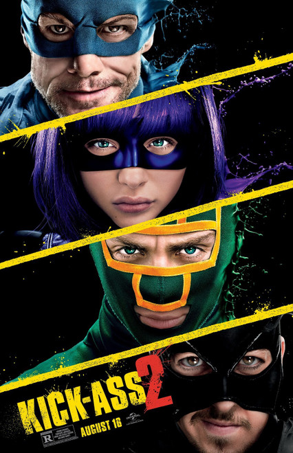 Kick-Ass 2 (2013)_8 Poster Canvas Movie Film Print A0 A1 A2 A3 A4 A5 A6 Art Wall