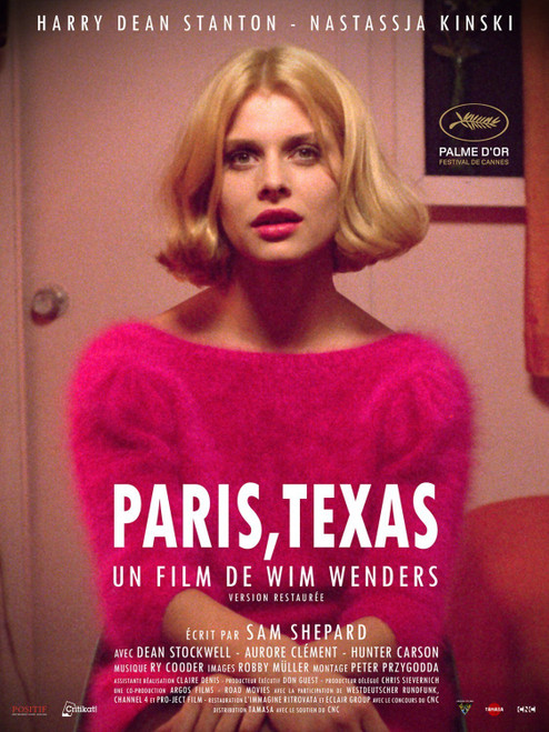 Paris, Texas (1984)_2 Poster Canvas Movie Film Print A0 A1 A2 A3 A4 A5 A6 Art Wa