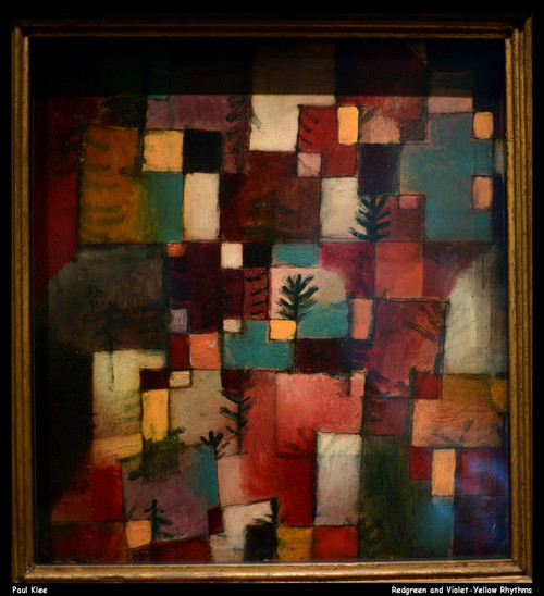 paul-klee---redgreen-and-violet-yellow-rhythms--jpb_20505251758_o(1) Poster Canv