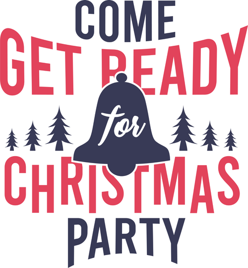 Come Get Ready for Christmas Party Poster Canvas Movie Film Print A0 A1 A2 A3 A4