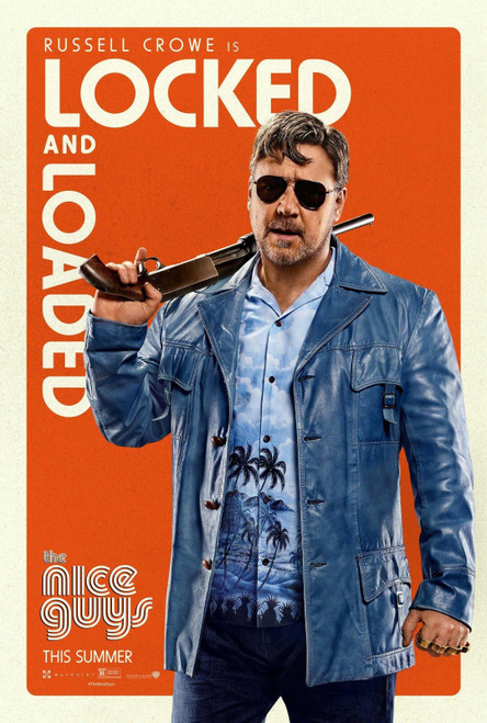 The Nice Guys (2016)_4 Poster Canvas Movie Film Print A0 A1 A2 A3 A4 A5 A6 Art W