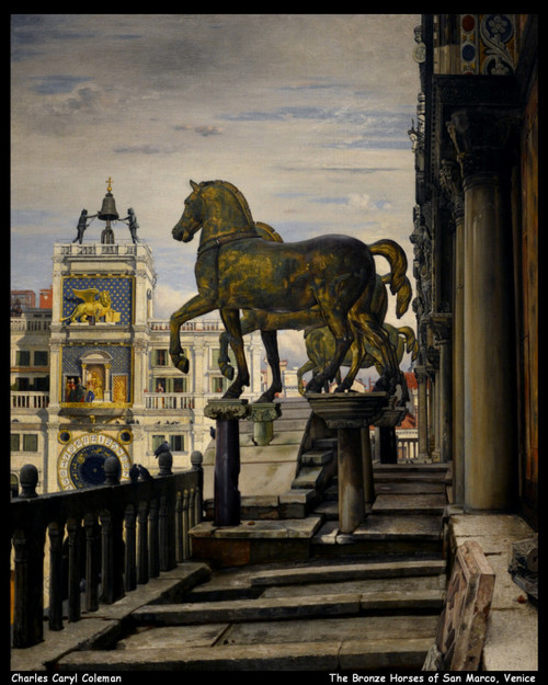 charles-caryl-coleman---the-bronze-horses-of-san-marco-venice--jpb_15547113292_o