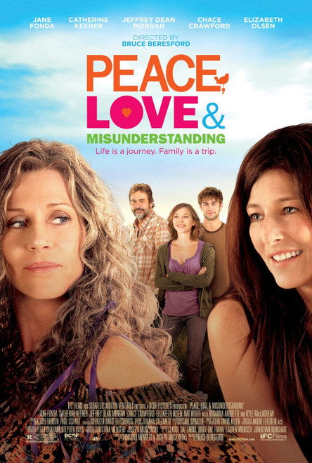 Peace, Love, & Misunderstanding (2012)_1 Poster Canvas Movie Film Print A0 A1 A2