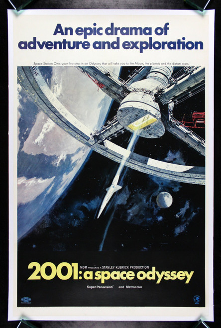2001 space odysey Poster Canvas Movie Film Print A0 A1 A2 A3 A4 A5 A6 Art Wall D