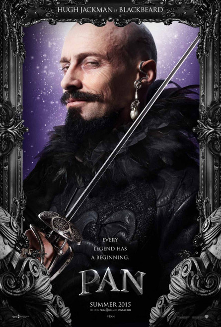 Pan (2015)_2 Poster Canvas Movie Film Print A0 A1 A2 A3 A4 A5 A6 Art Wall Decora