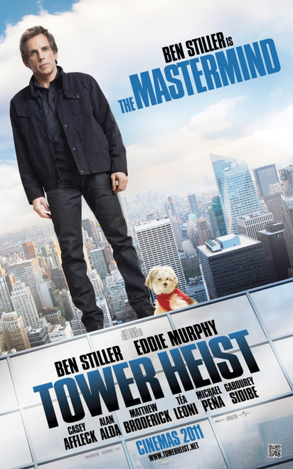 Tower Heist (2011)_4 Poster Canvas Movie Film Print A0 A1 A2 A3 A4 A5 A6 Art Wal