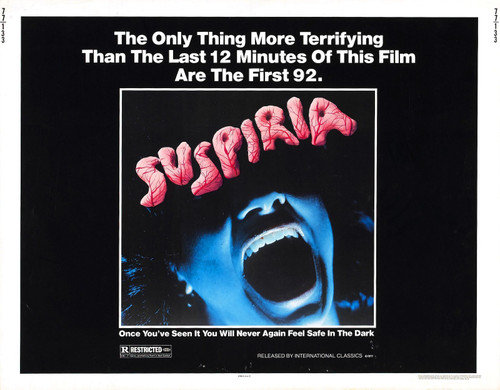 Suspiria 02 Poster Canvas Movie Film Print A0 A1 A2 A3 A4 A5 A6 Art Wall Decorat