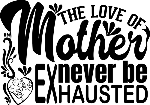 The love of mother never be exhausted Poster Canvas Movie Film Print A0 A1 A2 A3