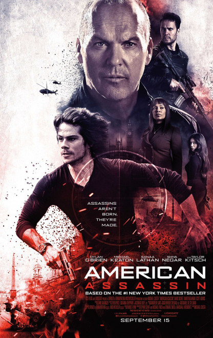 American Assassin (2017)_11 Movie Film Poster Canvas iconic design