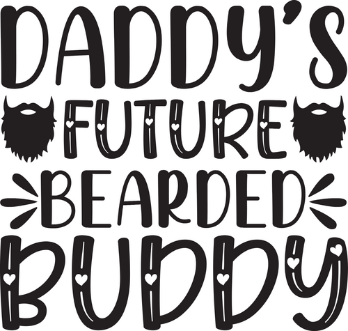 Daddy's future bearded buddy Poster Canvas Movie Film Print A0 A1 A2 A3 A4 A5 A