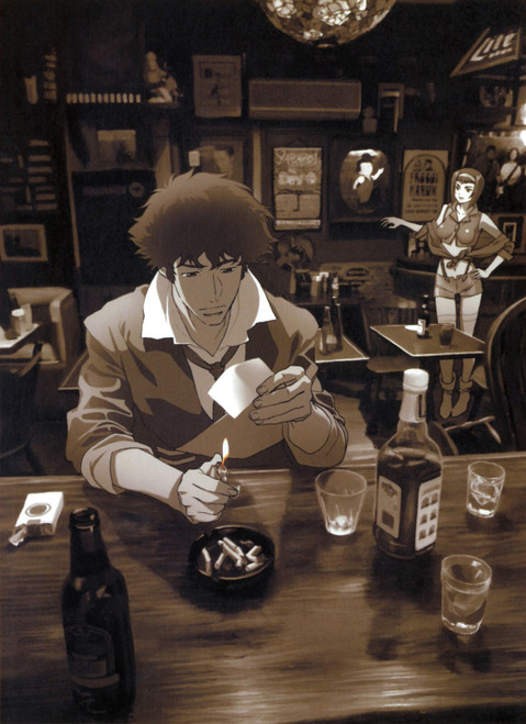 Cowboy.Bebop Poster Canvas Print Art Painting Decor Reprint wall A0 A1 A2 A3 A4