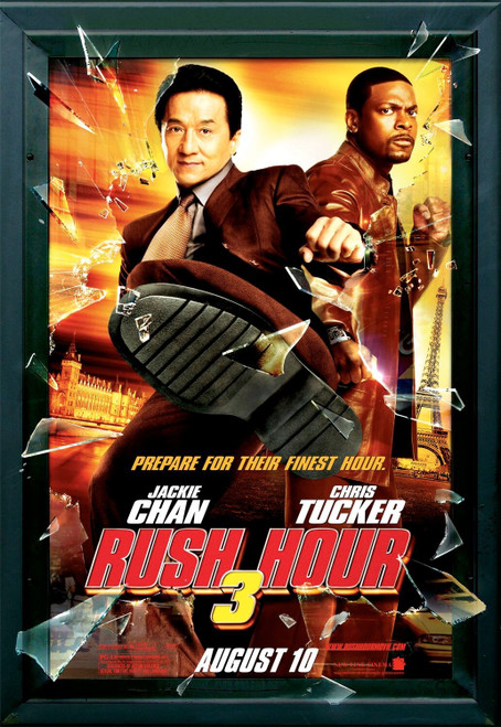 Rush Hour 3 (2007)_5 Poster Canvas Movie Film Print A0 A1 A2 A3 A4 A5 A6 Art Wal