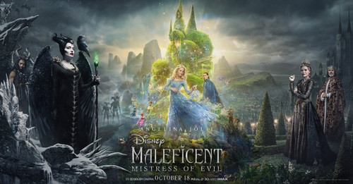 Maleficent_ Mistress of Evil (2019)_7 Poster Canvas Movie Film Print A0 A1 A2 A3