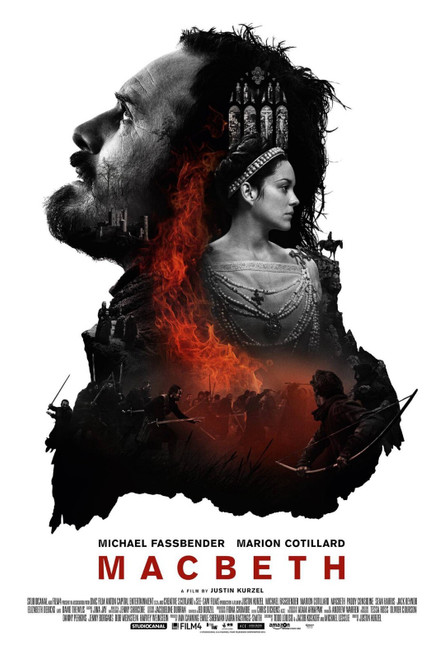 Macbeth (2015)_5 Poster Canvas Movie Film Print A0 A1 A2 A3 A4 A5 A6 Art Wall De