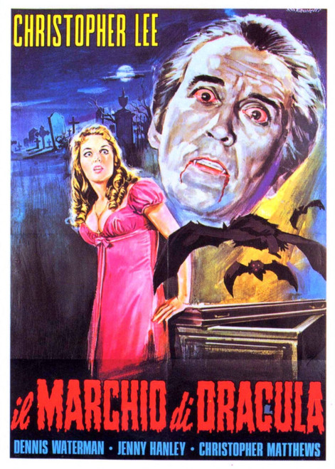 Scars Of Dracula 06 Poster Canvas Movie Film Print A0 A1 A2 A3 A4 A5 A6 Art Wall