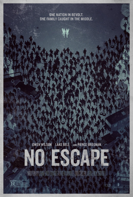 No Escape (2015)_10 Poster Canvas Movie Film Print A0 A1 A2 A3 A4 A5 A6 Art Wall