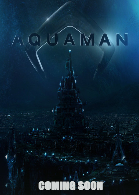 Aquaman 2 - Poster (A0-A4) Film Movie Picture Wall Decor Actor