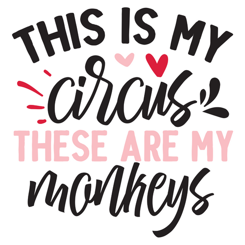 this is my circus these are my monkeys-01 Poster Canvas Movie Film Print A0 A1 A