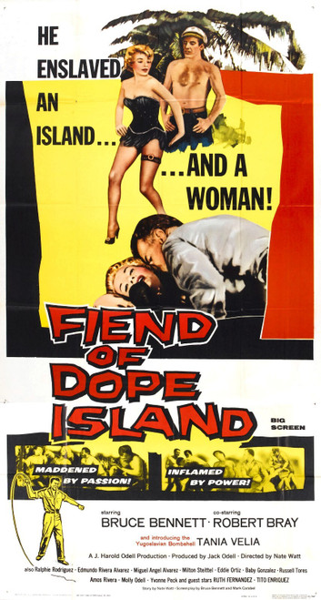 Fiend Of Dope Island 02 Poster Canvas Movie Film Print A0 A1 A2 A3 A4 A5 A6 Art